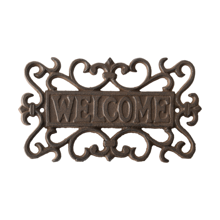 Чугунена табела, Welcome