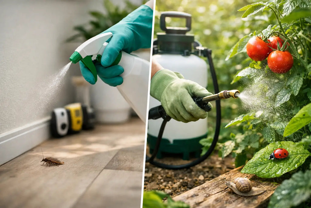 Безопасна борба с вредителите у дома и в градината