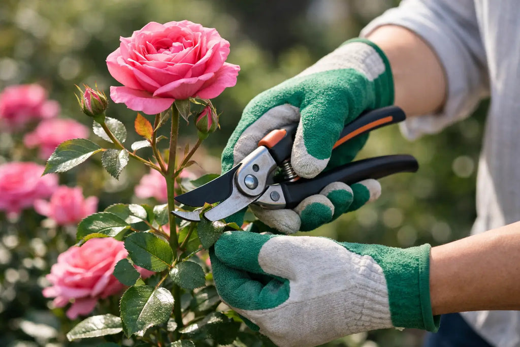 Как се подрязват рози правилно