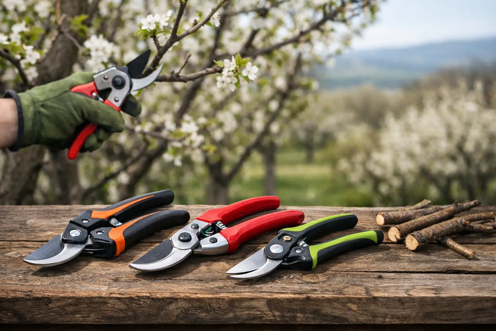 Каква ножица за резитба на овошки да изберете