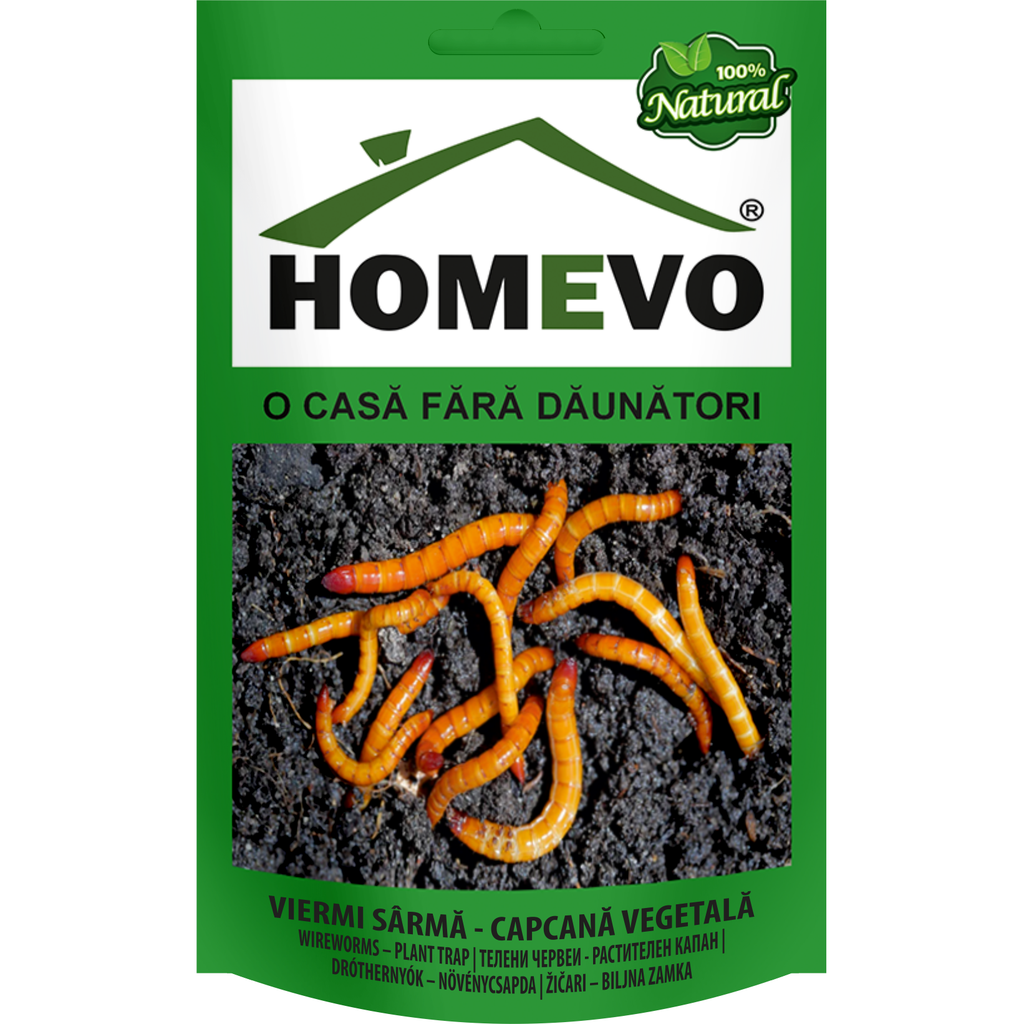 HOMEVO, Натурален растителен капан срещу телени червеи