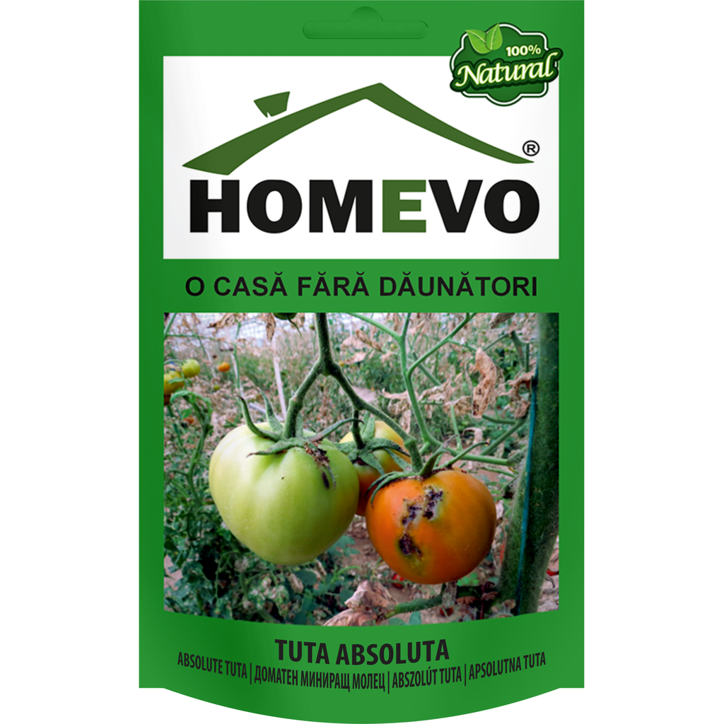HOMEVO, Натурален препарат срещу доматен миниращ молец (Tuta absoluta)