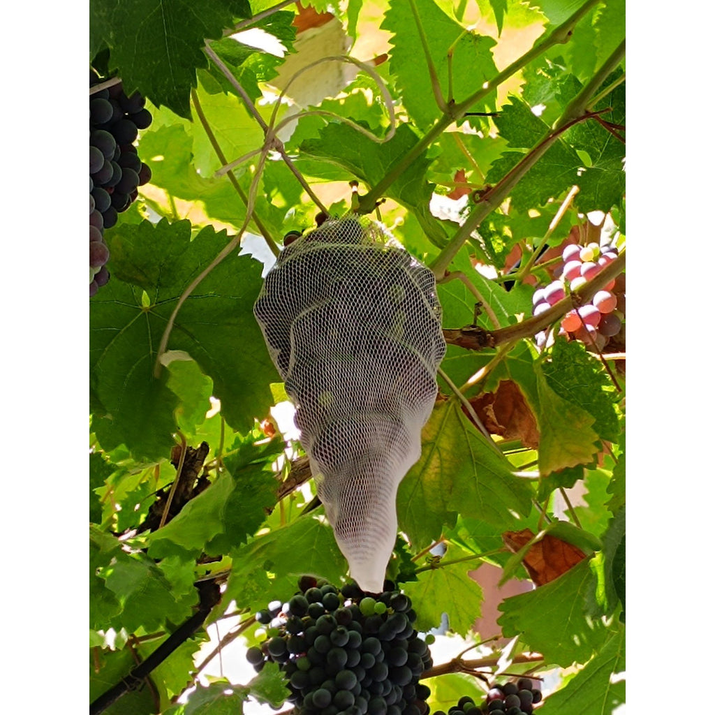 10м предпазна мрежа за защита оси и птици - бяла.