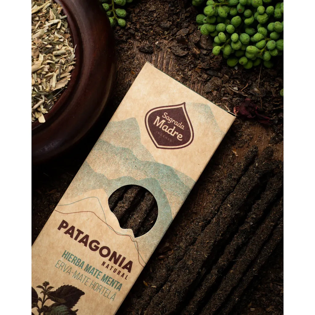 Ароматни пръчици Sagrada Madre, Patagonia Yerba Mate & Mint.