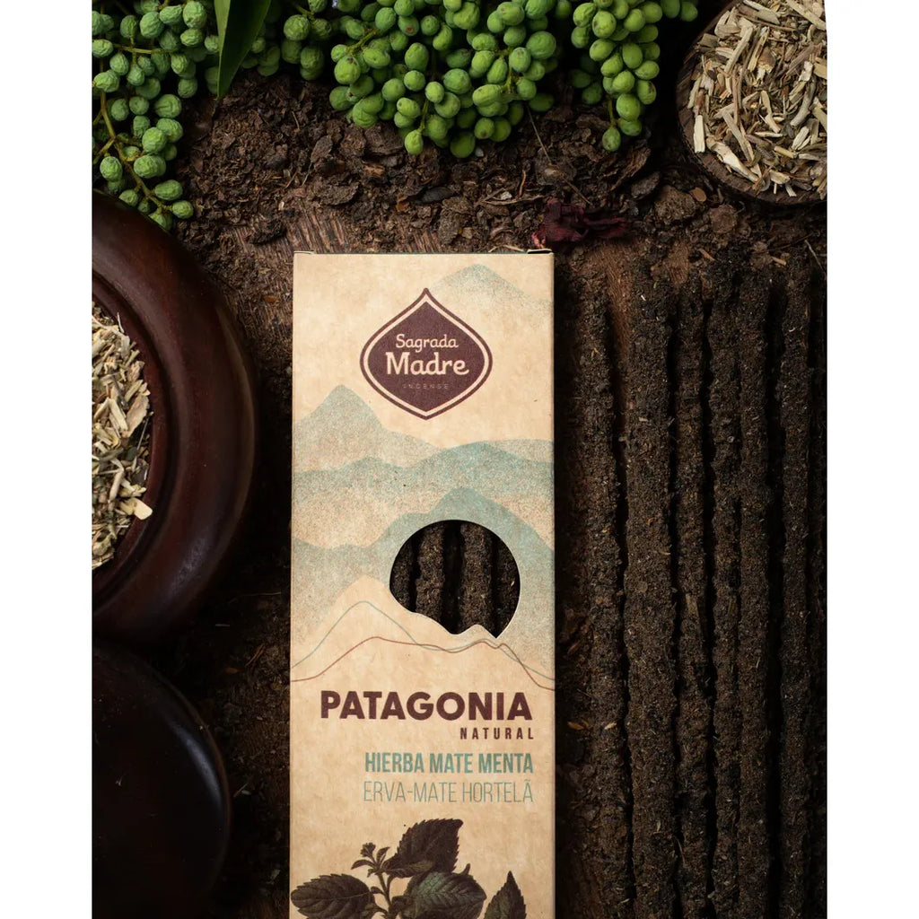 Ароматни пръчици Sagrada Madre, Patagonia Yerba Mate & Mint.