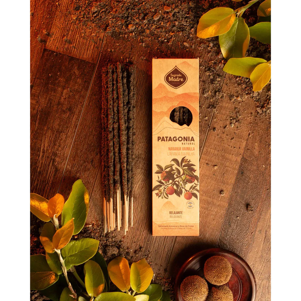 Ароматни пръчици Sagrada Madre, Sagrada Madre, Patagonia Orange & Vanilla.