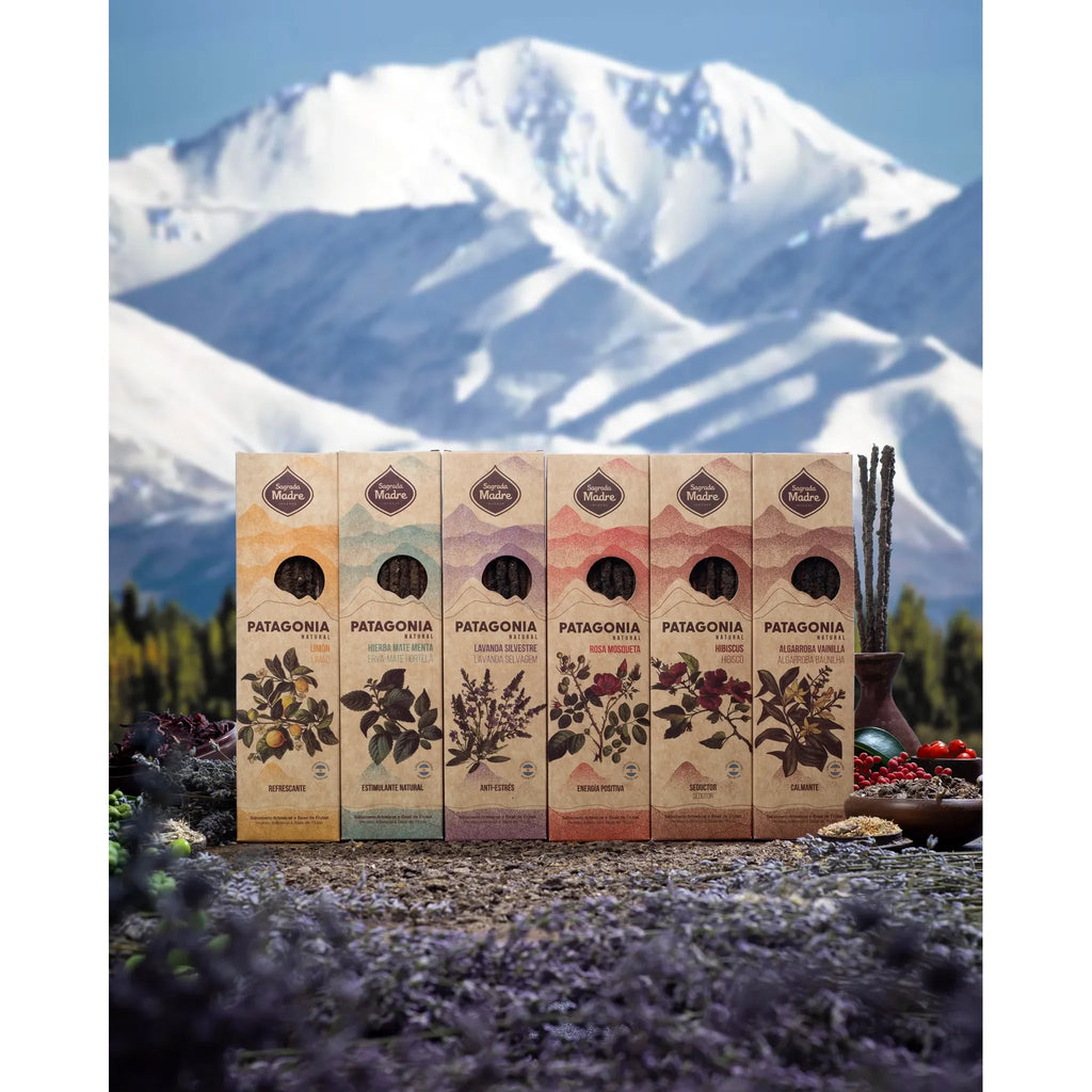 Ароматни пръчици Sagrada Madre, Patagonia Yerba Mate & Mint.