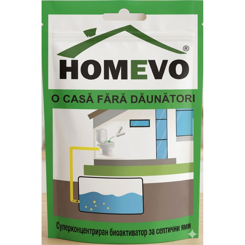 HOMEVO, Биоактиватор за септични ями с AVA капсули, 3бр
