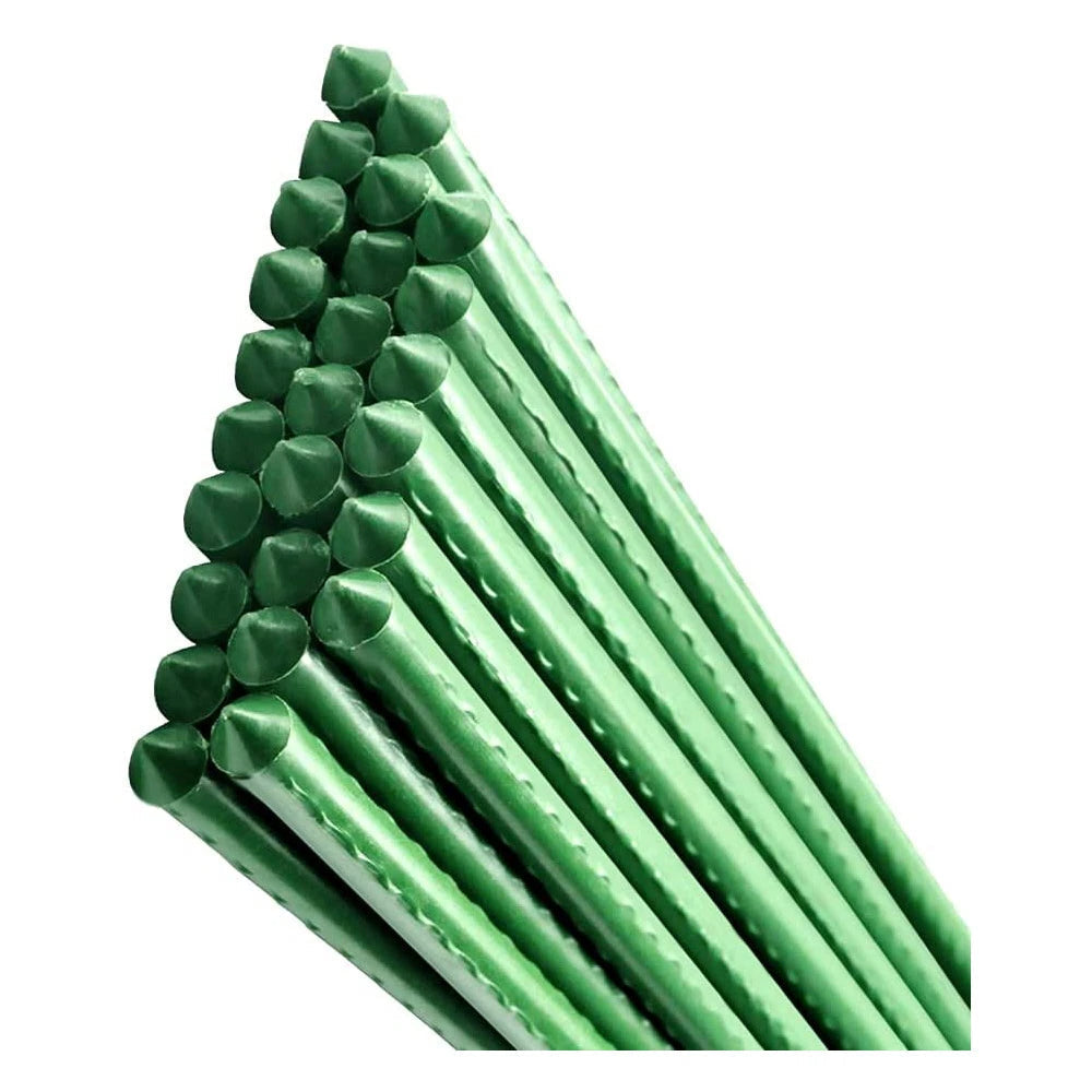 25бр метални колове за домати  с PVC покритие 1,80м , STEEL PLAST