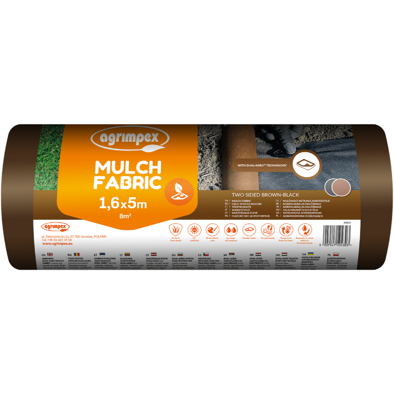 Мулчираща тъкан Dual-Agro, 50гр. кв/м