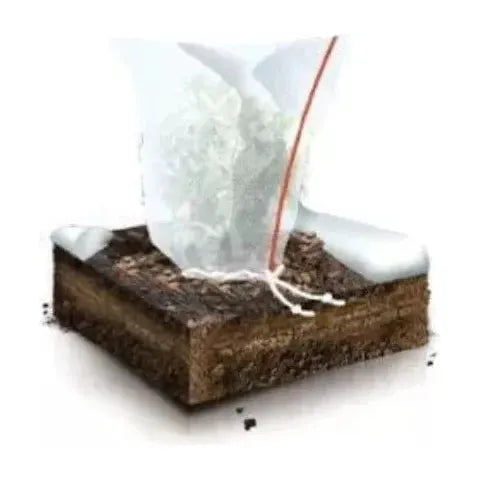 Зимно  градинско покривало за растения с цип